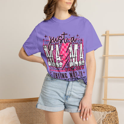Just a Mama Trying Not to Raise Assholes T-Shirt